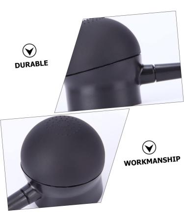 Gogogmee 2 Pcs Silicone Nozzle Spray Application Atomizador Nozzle Hair Fiber Spray Black - Buy Online on SooperMarket.com