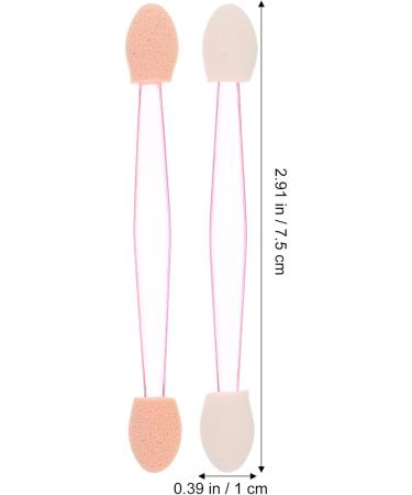 Mikinona 1 Set Eye Shadow Brush Sponge Tip Applicator Double-ended Eyedhadow Brush Makeup Sponge Non Latex - Buy Online on SooperMarket.com