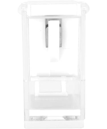 Cotton Roll Dispenser Press Type Holder with 4 Colors Sanitary and Durable (White) - Buy Online on SooperMarket.com