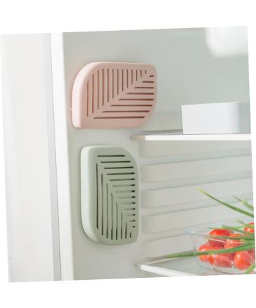 HOMSFOU 3pcs Leaf Refrigerator Deodorant Box - Activated Carbon Air Purifier for Fresh Fridge Odor Removal - Buy Online on SooperMarket.com