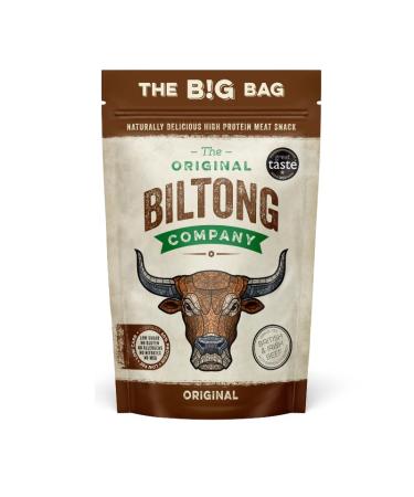 THE ORIGINAL BILTONG COMPANY - Original Biltong. High Protein Healthy Snack Made from British & Irish Beef. (Original 250g) Original 250 g (Pack of 1)