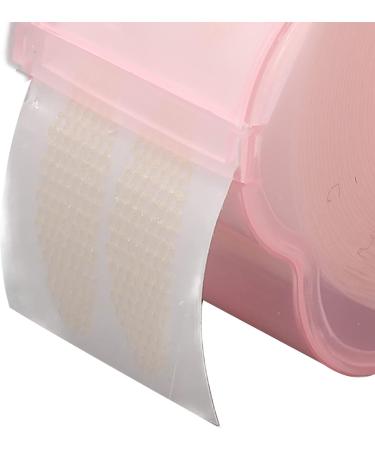 Instant Eyelid Stickers for Droopy Hooded Single Eyelids 1 Roll Double Eyelid Tape Adhesive Invisible Free Lace Mesh Eyelid Lifter Strips with Tweezers and Fork Rod - Buy Online on SooperMarket.com