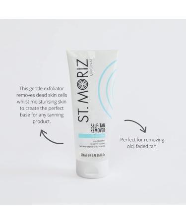 St Moriz Original Self Tan Remover Scrub - Exfoliating Fake Tan Remover | Vegan, Dermatologically Tested, Cruelty Free - 200ml - Buy Online on SooperMarket.com
