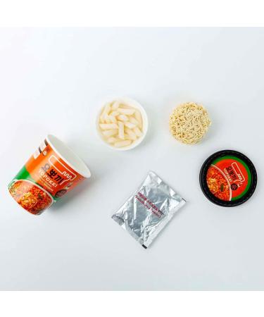 Young Poong Yopokki Cup - Kimchi Cup Rapokki Korean Snack with Ramen & Topokki 145g (Pack of 2) - Buy Online on SooperMarket.com