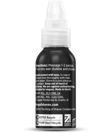 King of Shaves Advanced Sensitive Shaving Oil For Men With Handy Pump For A Close and Comfortable Shave Shave Oil For Men 2x30ml 30 ml (Pack of 2) - Buy Online on SooperMarket.com