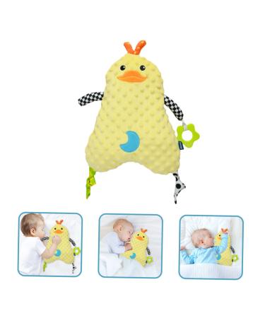 Kisangel 4-Pack Baby Comfort Towel Pacifiers | Plush Sleep Toys for Young Children | Soft Gel Sleep Aid | 43x24cm Color-Sorted Cuddly Toys - Buy Online on SooperMarket.com