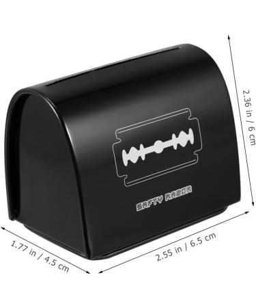 PopetPop Razor Blade Disposal Box - Safe Storage for Used Blades & Sharp Objects | 6 STK Klinge Container - Buy Online on SooperMarket.com