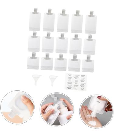 BELLIFFY 1 Set Lotion Bag Travel Toiletries Shampoo Dispenser Bag Leakproof Travel Containers Squeezable Travel Bags Travel Storage Pouches Travel Liquid Pouch Travel Fluid Pouch Pp - Buy Online on SooperMarket.com