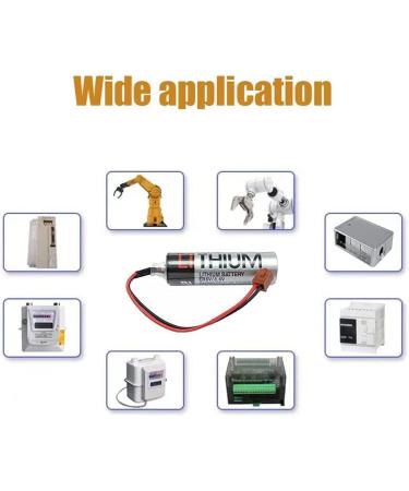 Buy 15 Pack ER6VCT ER6V/3.6V PLC Batteries - 3.6V 2000mAh for Robot OTC ER6BWK67PT with JAE Plug - International Shipping Available - Buy Online on SooperMarket.com