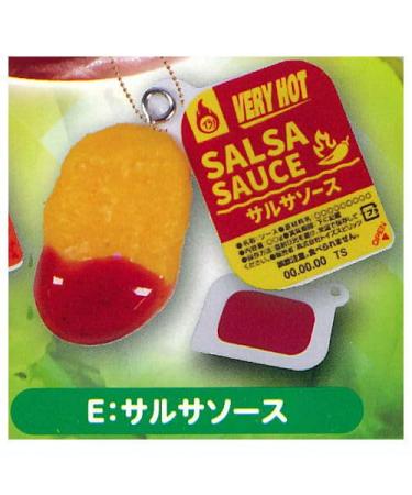 Chicken Nugget Mascot 2 5. Salsa Sauce (Single Item) Gacha Capsule Toy