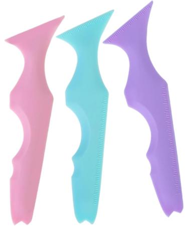 Baluue 12 Pcs Silicone Beauty Ruler Girl Makeup Tools Eyeliner Wearing Aid Mascara Drawing Aid Lash Mascara - Buy Online on SooperMarket.com