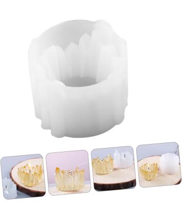 NUOBESTY 1pc Box Storage Box Mold Resin Epoxy Candlesticks Jewelery Organizer Diy Ornament Mold Clay Manual - Buy Online on SooperMarket.com