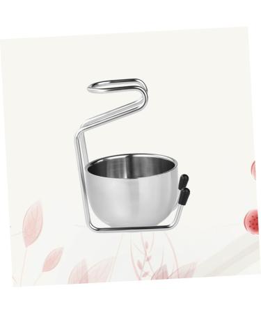 Stainless Steel Brush Stand Holder for Razors - Perfect Gift for Boyfriends Dads & Friends | Housoutil - Buy Online on SooperMarket.com