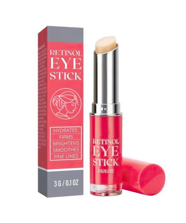 MIELIKKI Retinol Eye Stick Anti Aging Eye Cream for Wrinkles Dark Circles and Puffiness Under Eye Retinol Serum Balm Eye Brightener Stick Visible Results