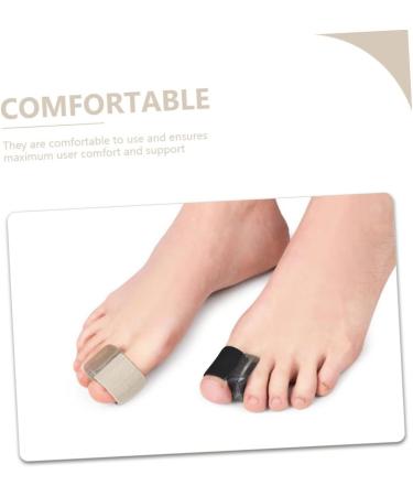 FRCOLOR Toe Separator Thumb Splints with Bunion Cushion Sleeves - 12 Pairs, Breathable Orthotics for Big Toe, Assorted Colors - 2.5x1.9cm - Buy Online on SooperMarket.com