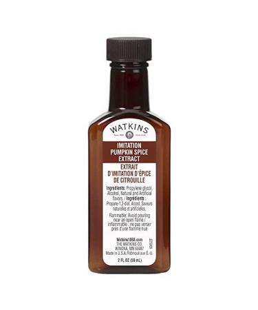 Watkins Imitation Pumpkin Spice Extract Kosher 2 oz. Bottle 1-Pack 2 Fl Oz (Pack of 1) - Buy Online on SooperMarket.com