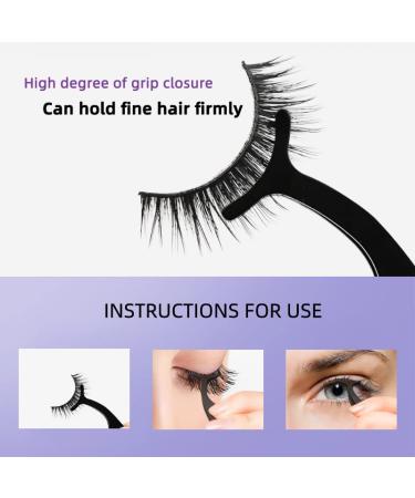 Kaluofan Reusable Self Adhesive False Eyelashes - 5 Pairs | No Glue Needed | Natural Look & Waterproof | Easy to Apply - Buy Online on SooperMarket.com