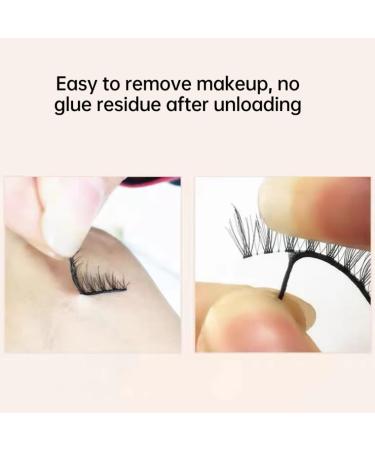 Premium Lash Glue for Strip Lashes - 40pcs Self Adhesive Waterproof Eyelash Strips | Perfect for Extensions & DIY Mastery - Buy Online on SooperMarket.com
