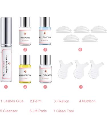 Bestauty Professional Lash Lift Kit - Eyelash Perm Tools for Extensions & Curling at Home Salon - Buy Online on SooperMarket.com