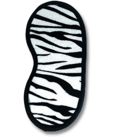 Zebra Print Eye Mask - Stylish and Comfortable Sleep Accessory | [Brand Name] - Buy Online on SooperMarket.com