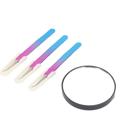 Facial Cleansing Tool Set Precise Cleaning Handy Magnifying Mirror for Travel - Buy Online on SooperMarket.com