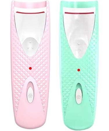 kawehiop Eyelash Heating Curler Portable Electric Hand Held 40 Eyelashes Extension Clip Battery Operated Makeup Curling Girls - Buy Online on SooperMarket.com