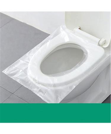 Biodegradable Disposable Plastic Toilet Seat Cover Disposable Paper Toilet Seat Covers for Travel Toilet Seat Waterproof and Non Slip Independent Packaging (30PCS) - Buy Online on SooperMarket.com