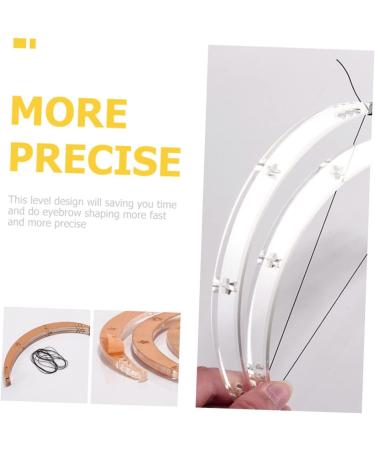 WOFASHPURET 1 set Kit Marker Tool Shaping Auxiliary Measure Shaper Ruler Eyebrow Level Mapping Measuring - Buy Online on SooperMarket.com