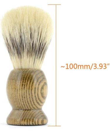 Perfeclan Vintage Men Shaving Brush & Women Makeup Brush Travel Set | High-Quality Wooden Handle for Perfect Shave & Makeup - Buy Online on SooperMarket.com