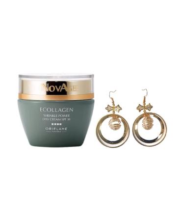 Oriflame Sweden NOVAGE Ecollagen SPF protection Wrinkle Power hydrates Day Cream SPF 30 (50 ml)