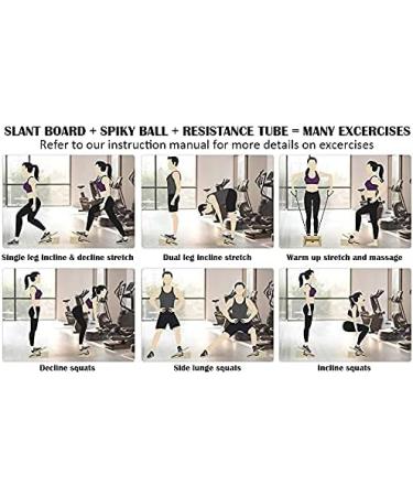 Professional Slant Board  Adjustable Incline Board and Calf Stretcher  Slant Board for Calf Stretching  Calf Stretcher Slant Board - Buy Online on SooperMarket.com