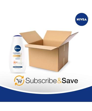 Nivea Nourishing Body Wash Botanical Blossom 20 fl oz - Hydrating & Refreshing - Buy Online on SooperMarket.com