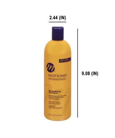 Motions Pro Neutralizing Shampoo 16 Oz - Gentle Formula for Hair Care - Buy Online on SooperMarket.com