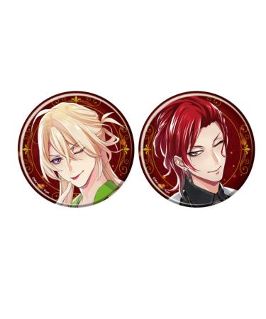 Fabulous Night 01 Keith & Night Tin Badge Set of 2