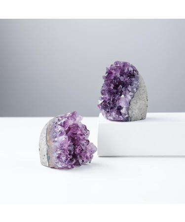 Crystal Rough 1PC Mini Natural Crystal Cluster Amethyst Block Original Stone Geode Quartz Specimen (Color : Amethyst Size : 30-50G) 30-50G Amethyst - Buy Online on SooperMarket.com