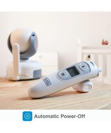 BLACK+DECKER 3-in-1 Infrared Thermometer | Fever Alarm, Forehead/Ear/Object Modes | Fast Response Time, Auto Shutdown | Mute Function for Babies (BDXTMB100) - Buy Online on SooperMarket.com