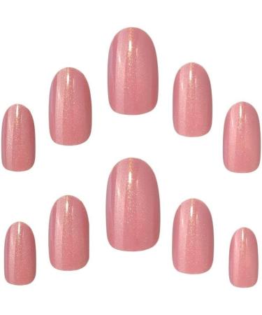 Elegant Touch Colour False Nails Steel the Night Oval Shape (previously known as After Dark) 24 Nails with Glue included & Colour Nails - Power Trip - Shimmer Dusky Rose - Oval Shape Variety Pack + Shimmer Dusky Rose - Buy Online on SooperMarket.com