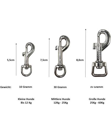 Biothane Dog Leash for Small & Large Dogs - Adjustable 2m to 5m with Silver Hook - Durable & Waterproof | Perfect for Training & Walking - Buy Online on SooperMarket.com