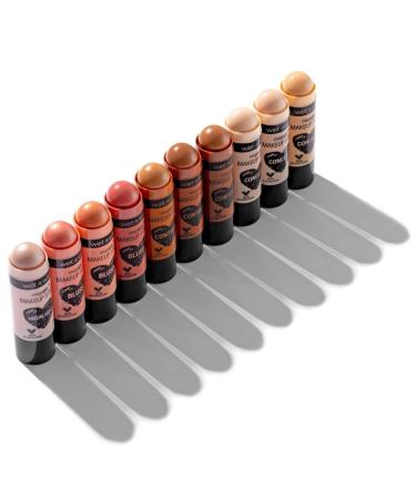 Wet n Wild MegaGlo Blush Stick in Peach Bums - Shimmer Cream Blush Multistick - Buy Online on SooperMarket.com