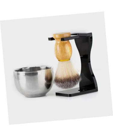 Angoily Men's Razor Set: Shaving Stand Bowl and Soap Holder - Essential Grooming Kit for Dads - Buy Online on SooperMarket.com