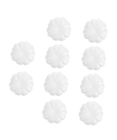 ibasenice 40 Pcs Foam Simulation Pumpkin Creative Diy Simulation Pumpkin Mold Halloween Foam Decorations Diy Halloween Crafts Ornaments for Kids Pumpkin Jewelry White Mini Child Model Whitex4pcs 8X8CMx4pcs
