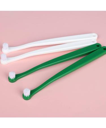 BELLIFFY 4pcs Pet Toothbrush Cat Care Toothbrush Manual Dog Toothbrush Toothpaste Plastic - Buy Online on SooperMarket.com