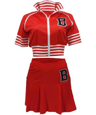 Women's Casual Sports 2 Piece Outfit Set | Tank Crop Top and Skort | Activewear Skirt Set - Rose XL - Buy Online on SooperMarket.com