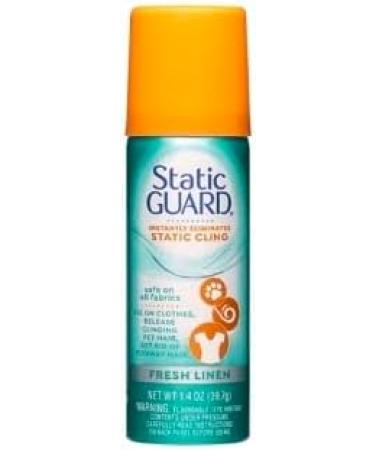 Static Guard Bundle - Fresh Linen Anti-Static Spray & Travel Lint Roller | Perfect for Clothes & Fabrics - Buy Online on SooperMarket.com