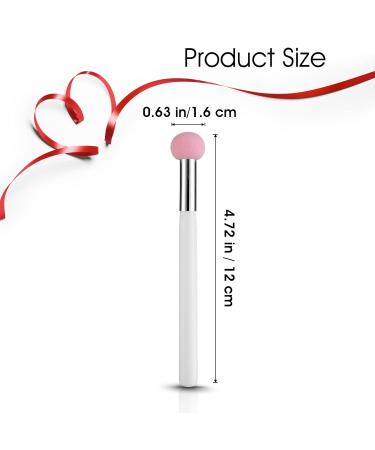6-Piece Sponge Makeup Applicator Set - Washable Powder Puff & Brush for Flawless Foundation Concealer & Eyeshadow - Pink & Black - Buy Online on SooperMarket.com