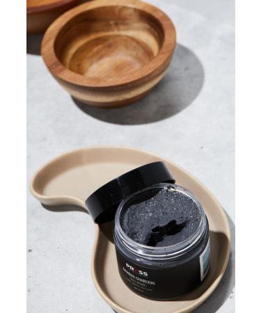 PRESS SKINCARE Bamboo Charcoal Face Mask - Exfoliating Mud Mask for Men | Pore Cleansing & Anti-Aging Hydration | 3.4 FL. OZ - Buy Online on SooperMarket.com