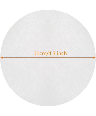 500 Pack Restaurant-Grade Non-Stick Hamburger Patty Paper | Round Wax Paper 4.25'' Dia | GWHOLE - Buy Online on SooperMarket.com