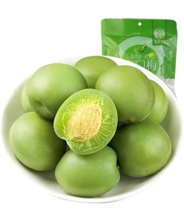Green Plums 120g/Bag Sour and Sweet Crispy Small Plums Juicy Plums Snack Dried Prunes Dried Fruit Peach Preserved Fruit Snacks Food Office Desserts Vegan Chinese Casual Snacks Gift Pack (10bag) - Buy Online on SooperMarket.com