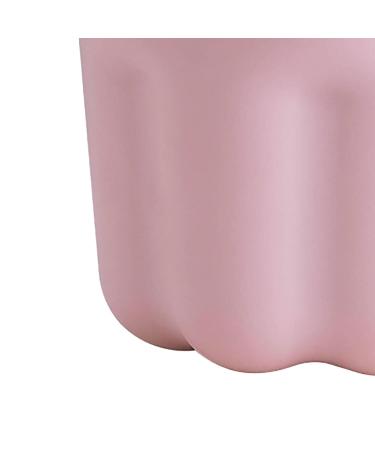 Easy Cleaning Makeup Brush Cleaner Cup & Drying Rack | Multi-Functional Safe Beauty Tool Essentials (Pink - Buy Online on SooperMarket.com