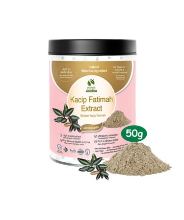 10x Natural & Pure 100:1 Kacip Fatimah Powder Extract 0.3-0.10% Gallic Acid Malaysia 50g